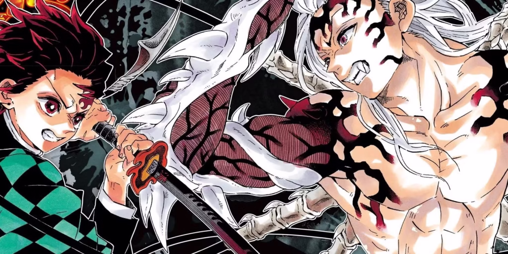 tanjiro vs muzan kibutsuji final battle cropped